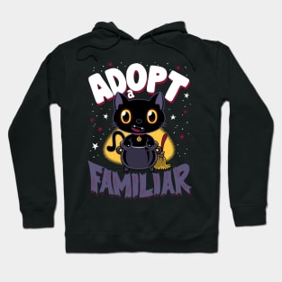 Adopt a Familiar - Creepy Cute Cartoon Witchcore - Kawaii Hoodie